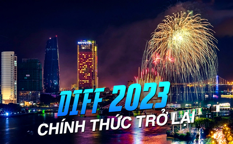 Pháo hoa Đà Nẵng 2023 chính thức trở lại